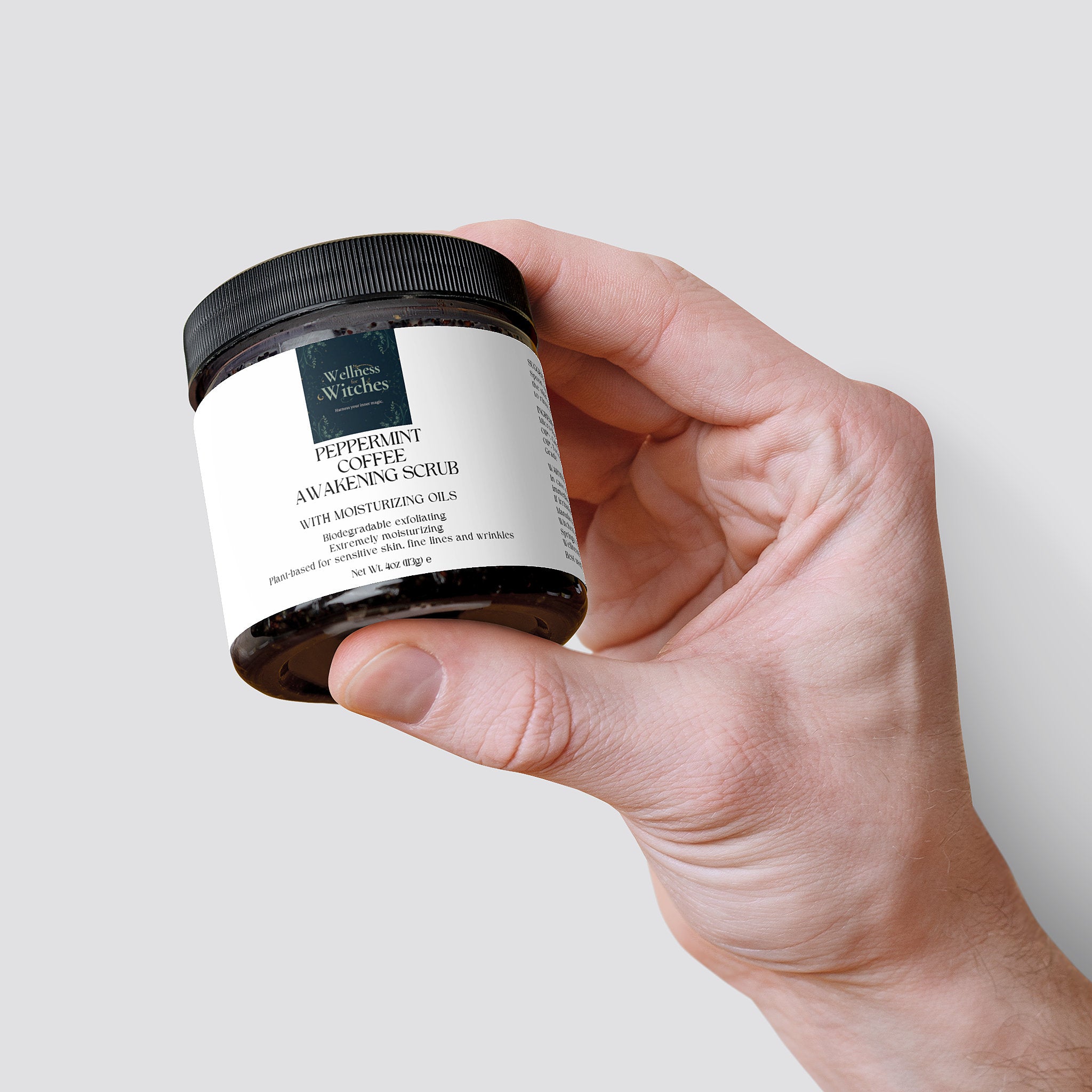 Peppermint Coffee Awakening Scrub