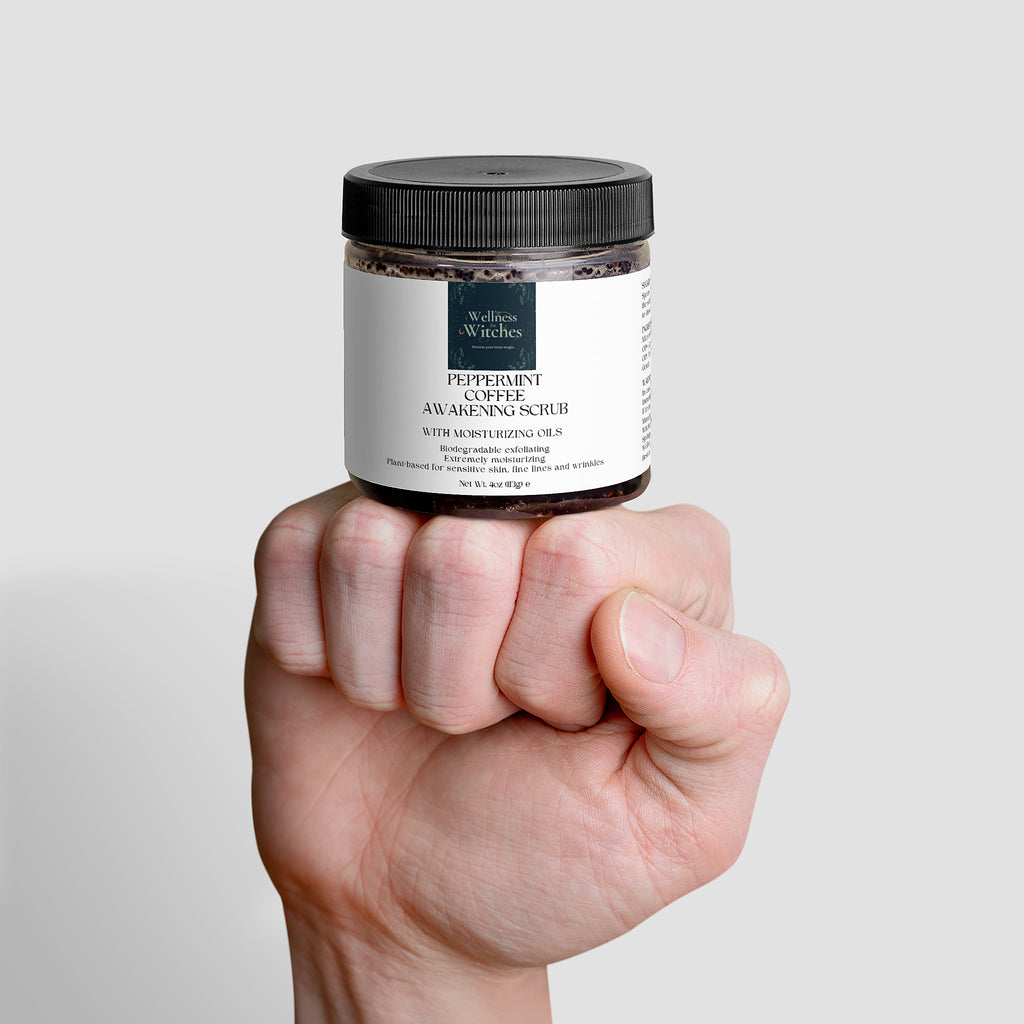 Peppermint Coffee Awakening Scrub