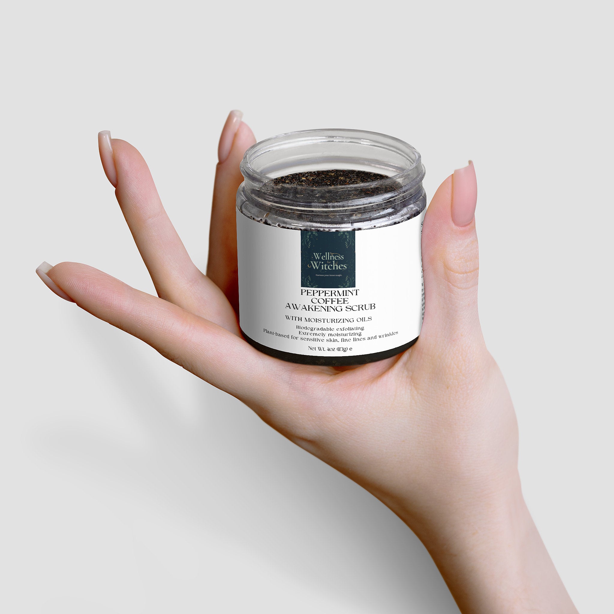 Peppermint Coffee Awakening Scrub