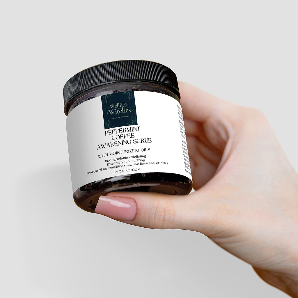 Peppermint Coffee Awakening Scrub